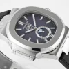 fb01c99de7edc084a37731c0aa65cf14 Patek Philippe Nautilus Blue Rubber Strap Watch