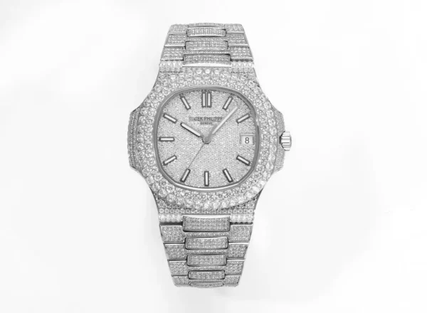 fb241221021982c01834cd097132160e Patek Philippe Nautilus Full Star Platinum Watch