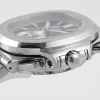 fb513ab7641b0fedb82d8ed5a00af89a Patek Philippe 5980 Silver Chronograph Watch