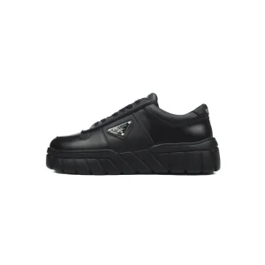 PK God Batch Prada Sneakers Zigzag Black