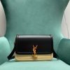 fbdf3a4f4cf6303d73495a8c064a617c SOLFERINO MEDIUM SATCHEL IN BOX SAINT LAURENT LEATHER