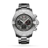 Breitling Avenger Men Automatic Grey Stainless Steel Watch AB01821A1B1A1