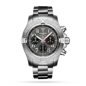 fbf8e336ec8a39e2da728fcef2ca5fc6 Breitling Avenger Men Automatic Grey Stainless Steel Watch AB01821A1B1A1