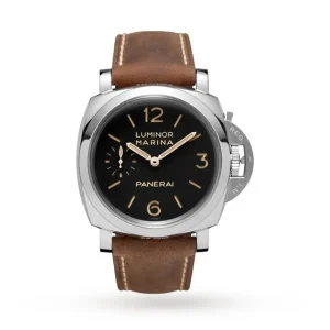 fc8f6188ee0899b59640c89a8f560f44 Panerai Luminor Men Automatic Black Calf Watch PAM00422