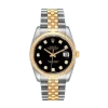 Rolex Datejust 116233BKDJ 36mm Men’s Black Dial Silver-tone