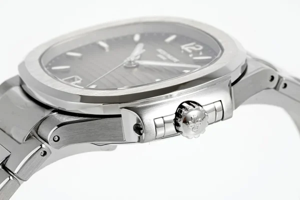 fcfde354503eb90f323d109e80c4c731 Patek Philippe Nautilus Grey Dial Watch