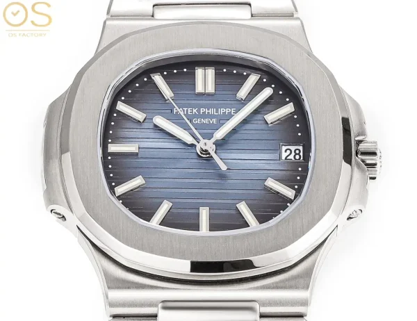 OSFactory Steel King Blue Nautilus Watch