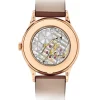 Patek Philippe Calatrava Diamond Brown Dial Ladies Watch 4897R-001